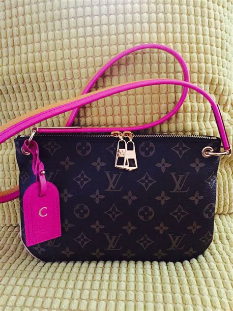 louis vuitton cross body bag pink strap|louis vuitton pink crossbody bag.